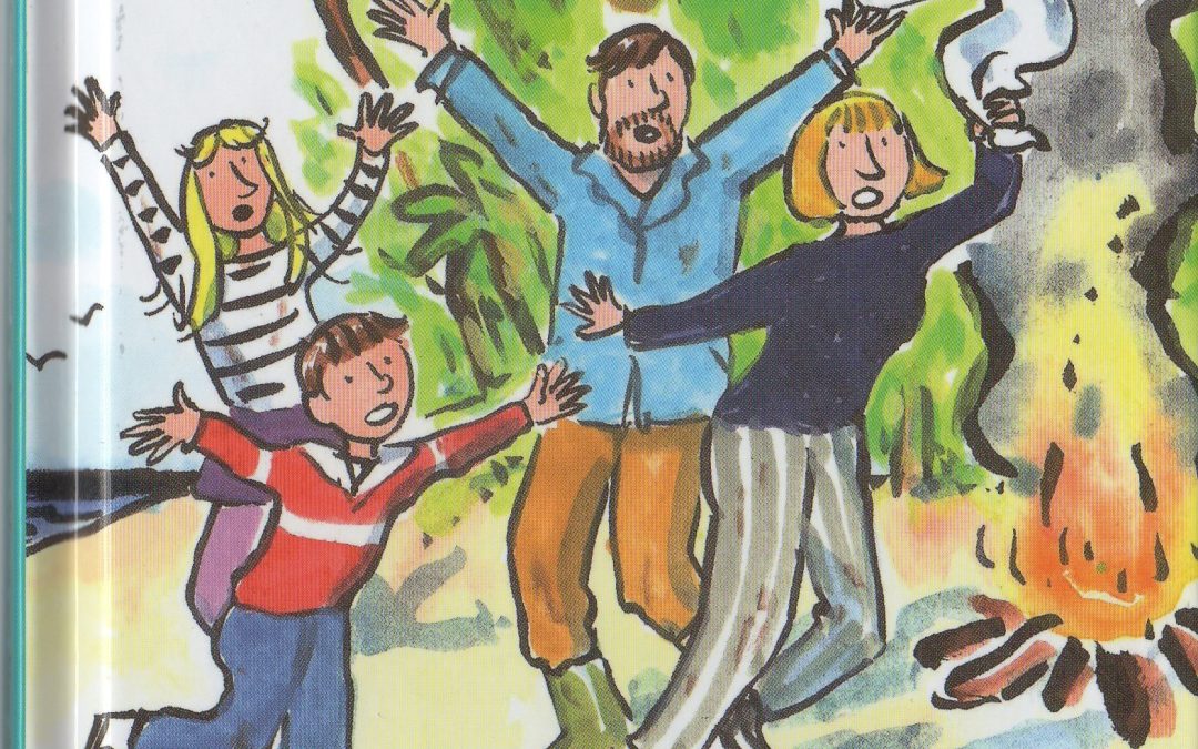 op een onbewoond eiland